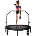 Mini -Fitness -Trampolin mit einstellbarem Griff und Rebounder